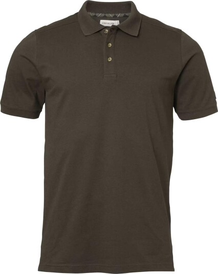 Chevalier Men"s Trevor Polo Shirt Leather Brown L