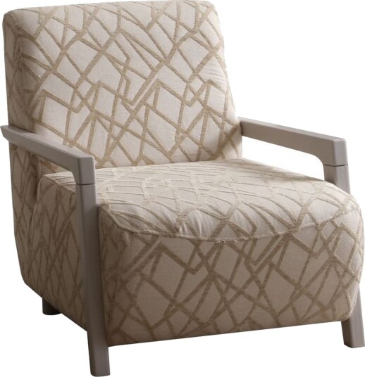 Bonavista lenestol Chenille Krem / Lys beige