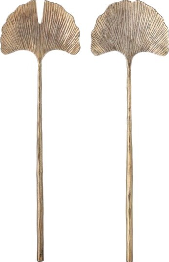 Bloomingville Lyas Salad Servers Gold 32X4CM Bloomingville Lyas Salad Servers Gold 32X4CM