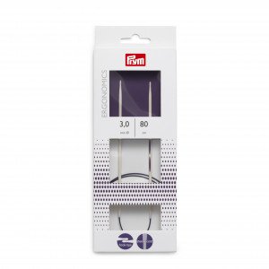 Prym Ergonomics Rundpinner Plast 80cm 3,00mm / 31.5in US2½