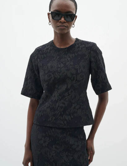 InWear Briiiw Top - Black - 44 InWear Briiiw Top - Black - 44