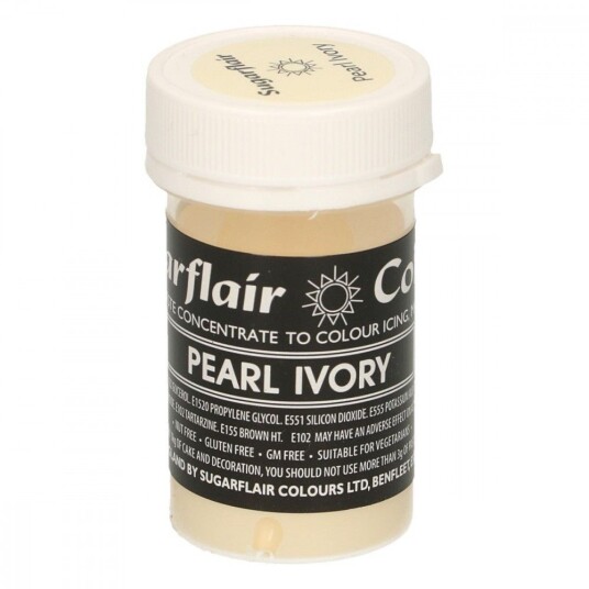 Sugarflair Pastafarge Pearl Ivory 25g Sugarflair Pastafarge Pearl Ivory 25g