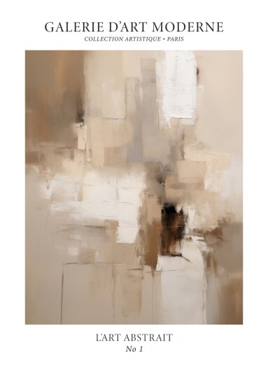 Namly Design Plakat L'Art Abstrait No 1 POSTERKAUPGG