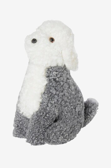 Skinnwille Snowy I Saueskinn Curly Grå Skinnwille Snowy I Saueskinn Curly Grå