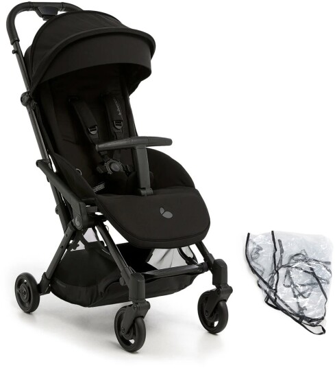 Beemoo Easy Fly Lux 4 Trille inkl Regntrekk Jet Black