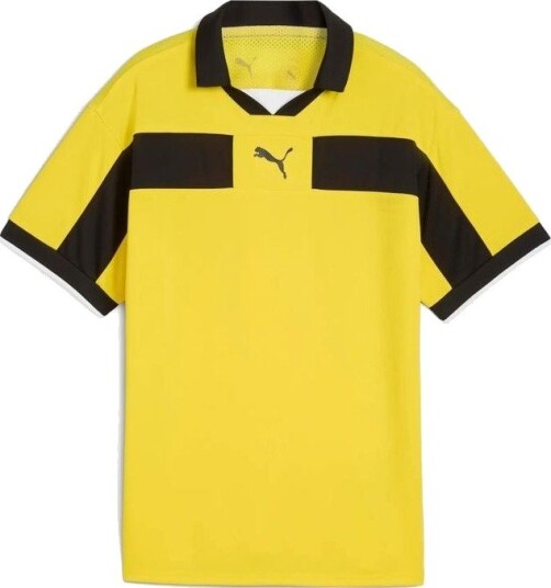PUMA Spillerdrakt Teamclassic   Raskere Gul/PUMA Svart Barn størrelse 128 cm