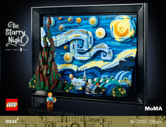 LEGO Ideas 21333 Vincent van Gogh The Starry Night LEGO Ideas 21333 Vincent van Gogh The Starry Night