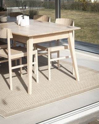 Valetta lin flatvevd teppe Valetta lin flatvevd teppe
