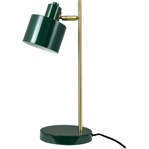 Dyberg Larsen Ocean Bordlampe Mørkegrønn/ Messing Dyberg Larsen Ocean Bordlampe Mørkegrønn/ Messing