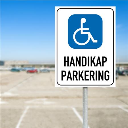 Skilt   Parkering   Handikap