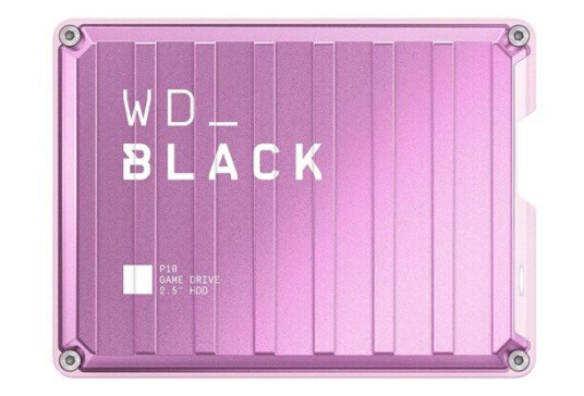 WD Black P10 Ekstern Harddisk 2TB Rosa USB 3.2 Gen 1