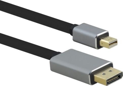 Helos Tilkoblingskabel Mini Displayport Hann/Dp Hann Premium 8K 2,0 M Svart