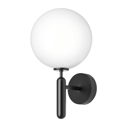 Nuura Miira Utendørs Vegglampe Sort & Opal