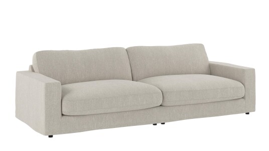 Langdon 4 seters sofa Sand 271 x 114 cm Beige Langdon 4 seters sofa Sand 271 x 114 cm Beige