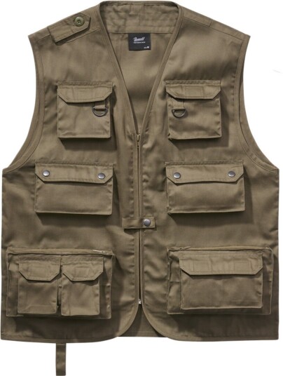 Brandit Hunting Vest (vest) XL Grønn