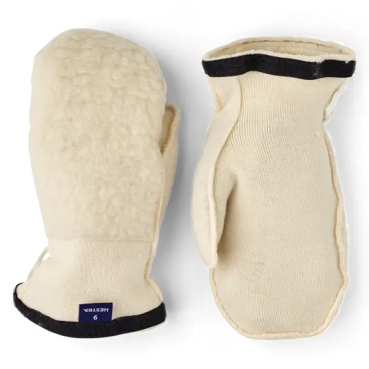 Hestra Heli Ski Wool Liner, Innervotter, Offwhite 8 Hestra Heli Ski Wool Liner, Innervotter, Offwhite 8