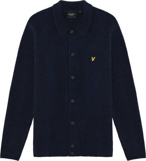 Lyle & Scott Brushed Knitted Shirt DARK NAVY S Lyle & Scott Brushed Knitted Shirt DARK NAVY S