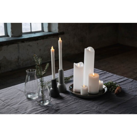 Star Trading 063 38 Vokslys Flamme hvit