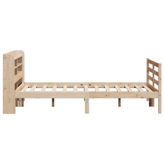 Sengeramme med hodegavl 135x190 cm heltre furu 3306635