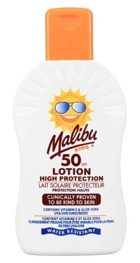 Malibu Barn Lotion SPF50 med UVA-beskyttelse - 100 ml