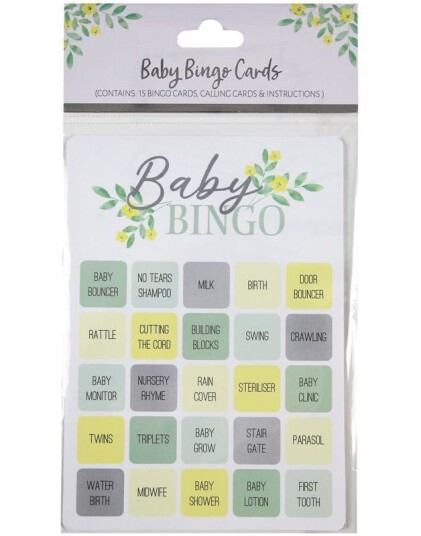 Baby Bingo Sett med 15 Bingokort