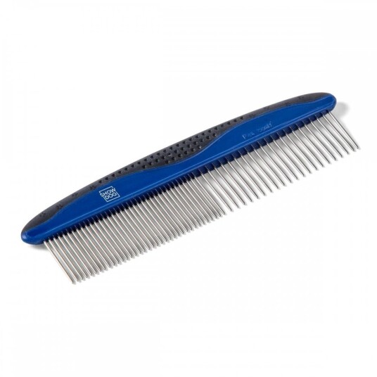 Show Dog Grooming Metallkam Tett/Løs M Show Dog Grooming Metallkam Tett/Løs M