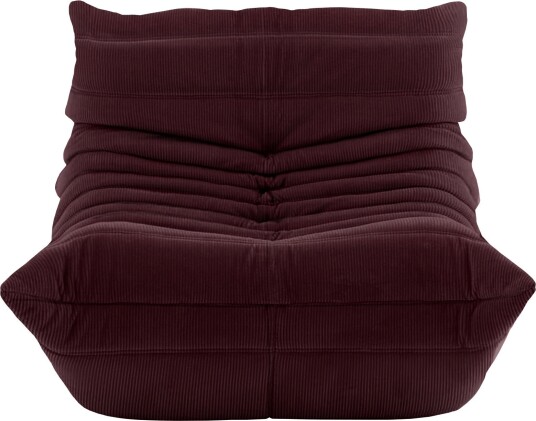 Ligne Roset Ligne Roset Togo Fireside Chair Fabric Cat. C Cordoue Aubergine 3091 Lenestoler Michel Ducaroy Skum