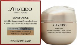 Shiseido Benefiance Rynkeutjevningskrem Enriched 75ml for Moden og Sensitiv Hud