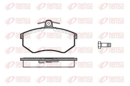 Bremseklosser REMSA 0134.00