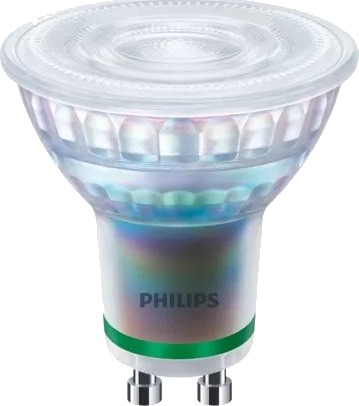 Philips Master Led Ph 30792600 2,1 W 50 W Gu10 375 Lm 50000 Timer Varm Glød Philips Master Led Ph 30792600 2,1 W 50 W Gu10 375 Lm 50000 Timer Varm Glød
