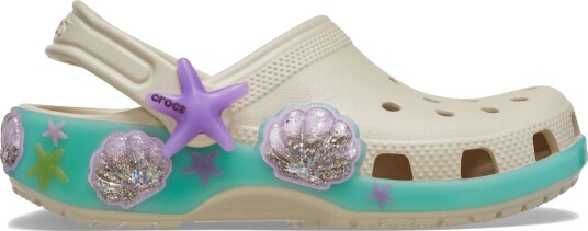 Crocs Classic Sea Sparkle Shaker Cgt Cream 20/21