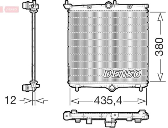 DENSO DRM21105 Radiator, motorkjøling