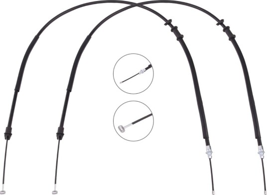 RIDEX 124C1076 Tautrekk håndbremse
