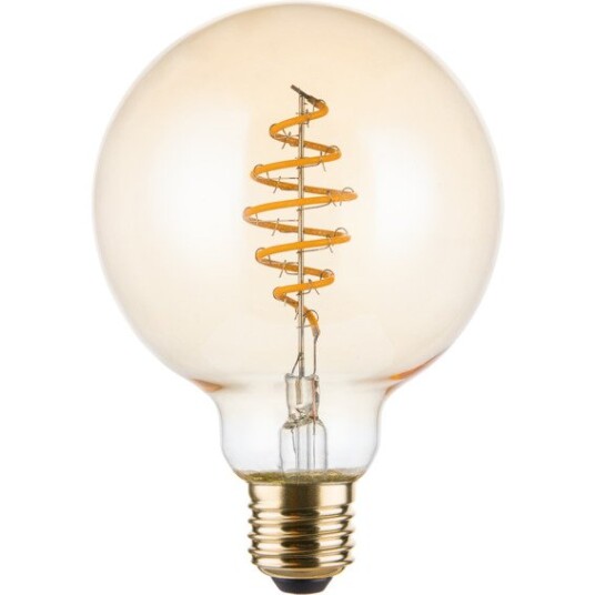 J&El Flexi Dekor G95 4,9W E27 Gyllen