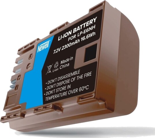 Newell LP-E6NH kamerabatteri for Canon USB-C lading, 2300mAh, 16.6V