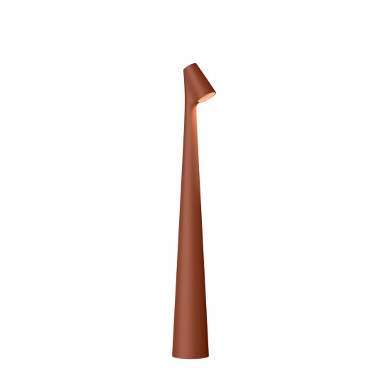 Bordlampe Vibia Africa dimmbar Brun / Rust Stue Metall Design 5 40 Brun / Rust