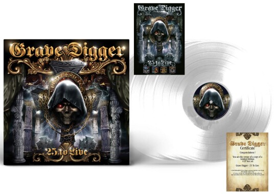 Grave Digger 25 To Live LP/Vinyl