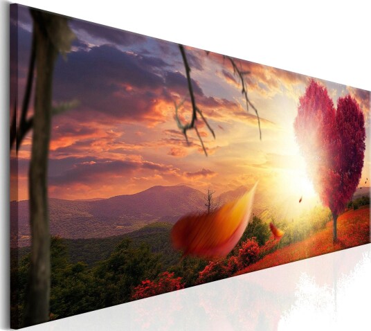 Bilde Autumnal Heart 135x45 Artgeist sp. z o. o.