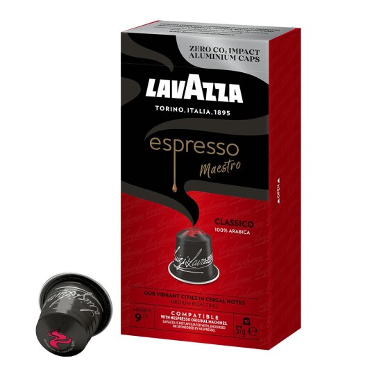 Nespresso Lavazza Classico til Nespresso. 10 kapsler Nespresso Lavazza Classico til Nespresso. 10 kapsler