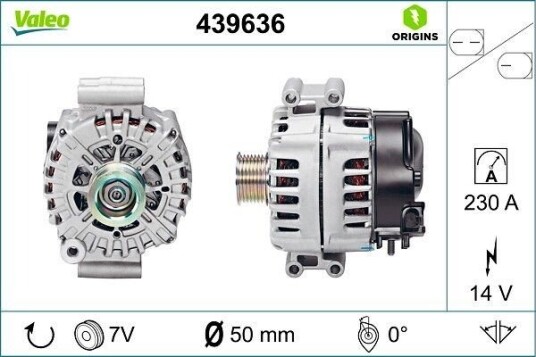 Dynamo VALEO 439636