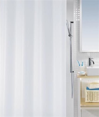 Badeforhæng 180-200Cm. Bio Hvid Badeforhæng 180-200Cm. Bio Hvid