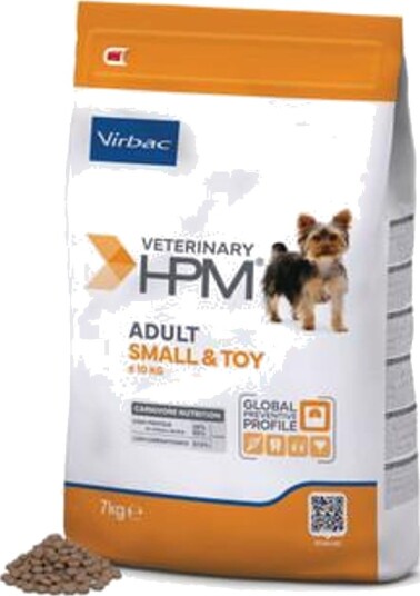 Virbac tørrfôr Adult Hpm Small Toy 1.5 kg