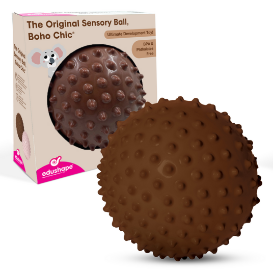 Edushape Sanseball u/luft Brun Ø18 cm Edushape Sanseball u/luft Brun Ø18 cm
