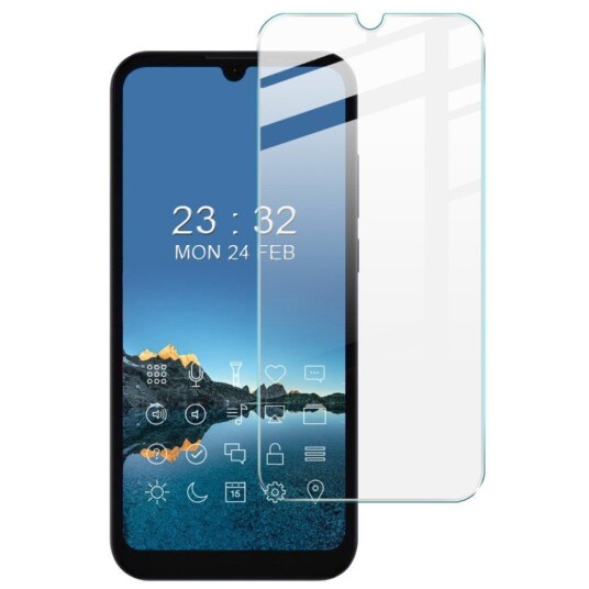 INCOVER Motorola Moto E6s (2020) / E6i Herdet Beskyttelsesglass - Gjennomsiktig
