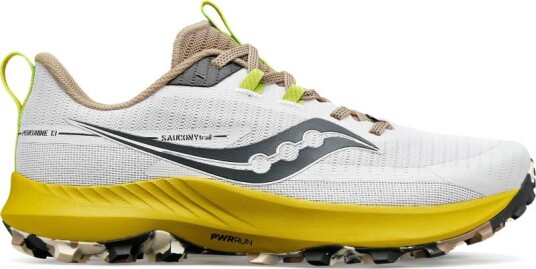 Saucony Men's Peregrine 13 Hvit 46 Man Saucony Men's Peregrine 13 Hvit 46 Man