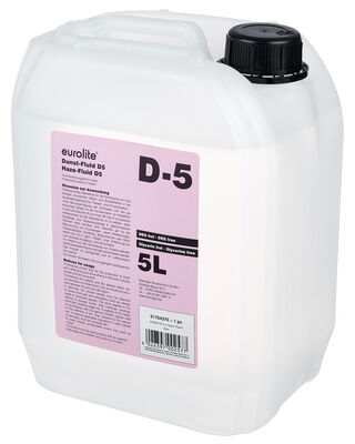 EuroLite D-5 Hazer-Fluid 5L Oil Based EuroLite D-5 Hazer-Fluid 5L Oil Based
