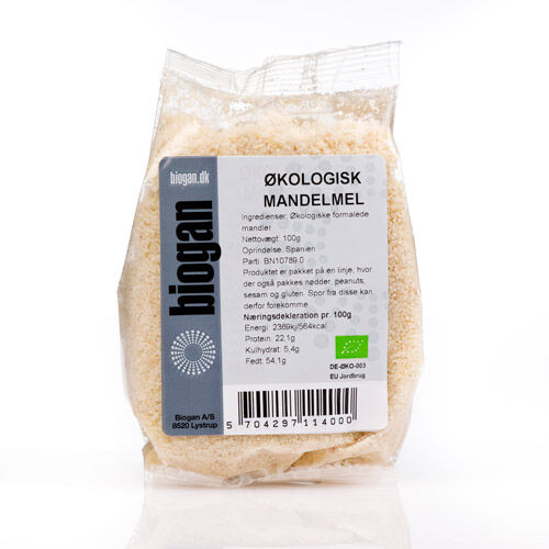 Biogan Mandelmel Ø 100g Biogan Mandelmel Ø 100g