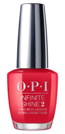 OPI Scotland Collection Infinite Shine Red Heads Ahead