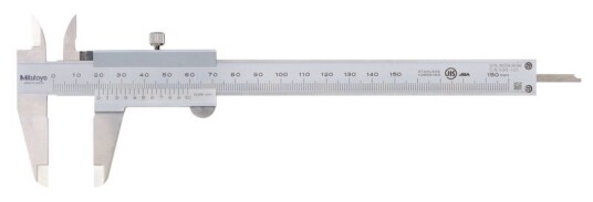 Mitutoyo Nonieskjutmått 530-101 0-150mm, 0,05mm, Flat Sticka Mitutoyo Nonieskjutmått 530-101 0-150mm, 0,05mm, Flat Sticka