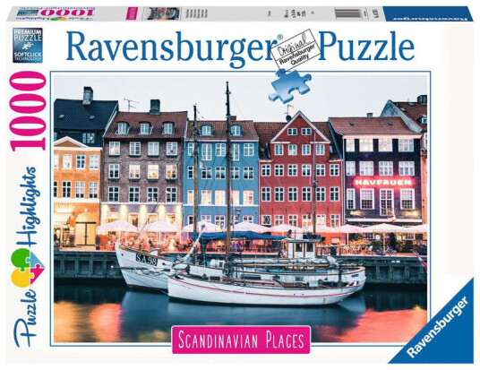 Ravensburger Puslespill 1000 Brikker København, Danmark